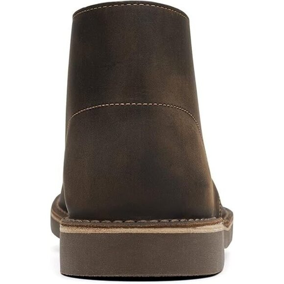 Brand New! Clarks Bushacre 2 Chukka Boots, Beeswax Leather, Mens Size 7.5 - Picture 3 of 9
